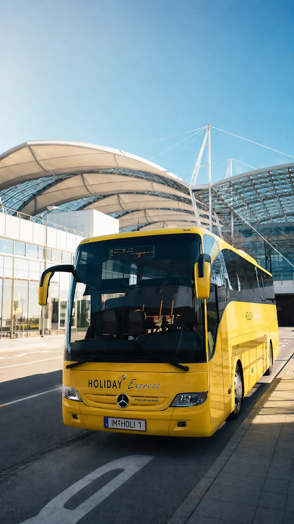 Fahrzeug f&uuml;r Linienverkehr von Holiday Express